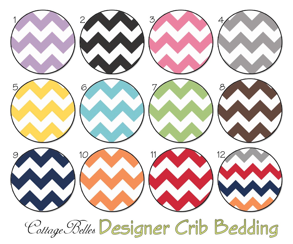 Changing Pad Cover - Large Chevron - Lavender Pink Gray Yellow Aqua Green Orange Red by Cottage Belles