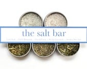 The Salt Bar Spice Kit. 5 perfect blends and salts to complement any dish, any time. Grey Salt is in.