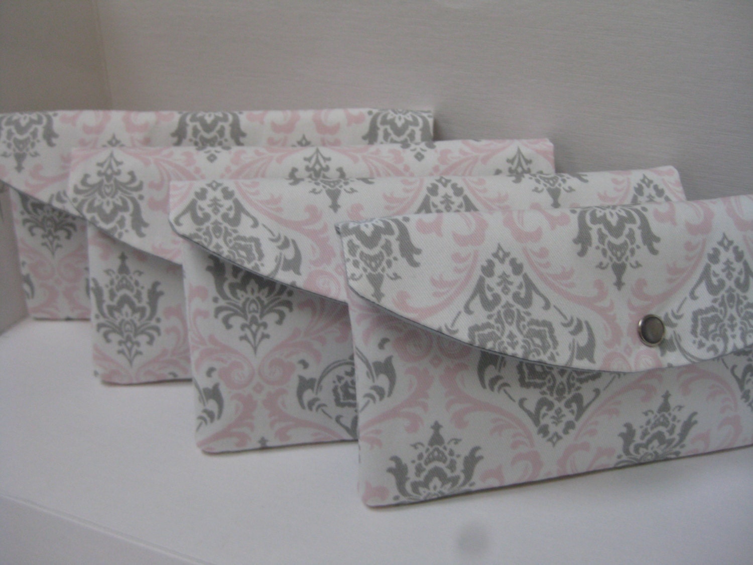 Bridesmaids Clutches / Set of (4) / The New Jenna Clutch / Design Your Own