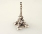 Vintage Sterling Silver Eiffel Tower Charm