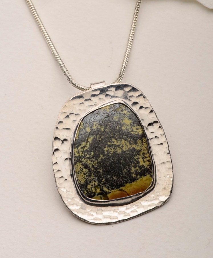 Yellow Turquoise Pendant