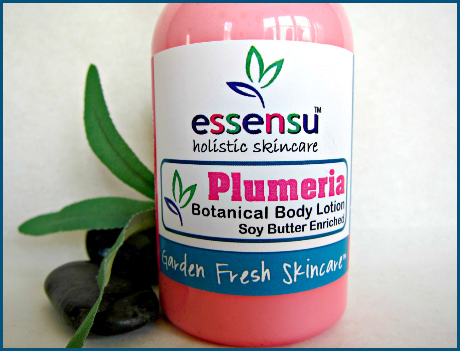 Plumeria Herbal Luxe Body Lotion - 4 oz Vegan No Parabens