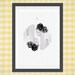 selene and eos - A4 art print - illustration, collage, women, flowers, poster, wall art, home decor