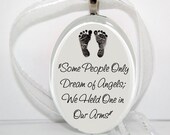Some People Only Dream of Angels, Oval Glass Ornament