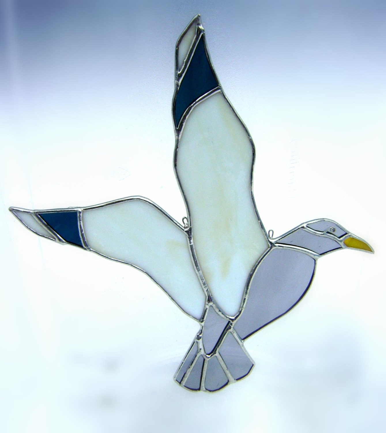 Seagulls Water Birds Herring Gulls Sea Shore Stained Glass Mothers Day Fathers Day Weddings Graduation Jonathan Livingston Birthday