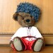 PATTERN of  artist teddy bear Cossack 10,5 " in PDF format, OOAK,  brown, amber,  mohair,  jointed