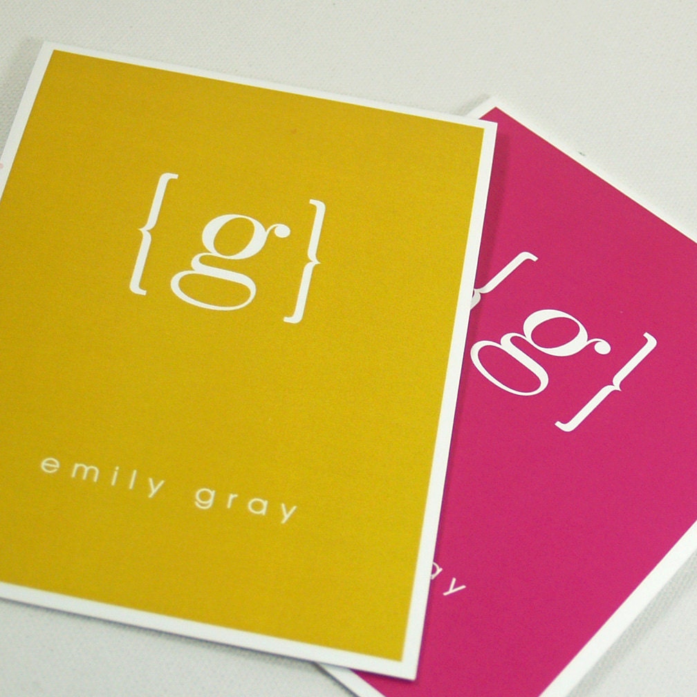 colorful personalized stationary