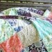 Minky Crib Quilt, Whispers at Dawn, girl, PLUSH for baby, fresh modern handmade baby bedding