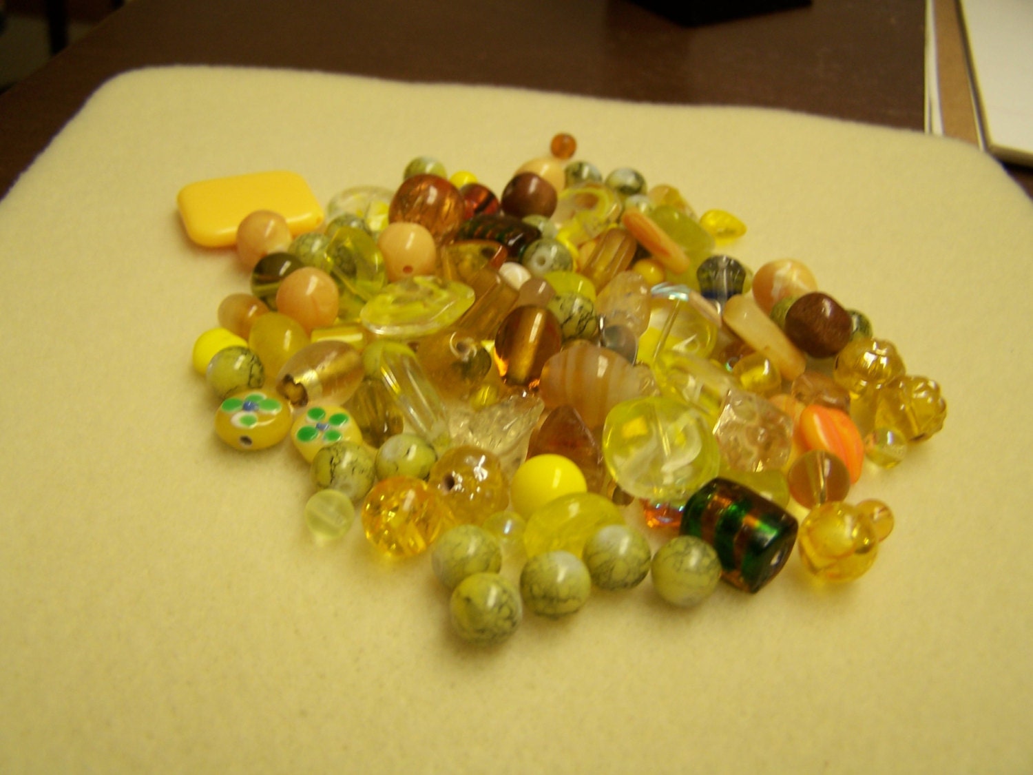 Bead Mix - Yellow