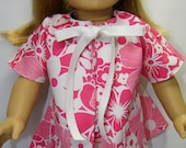 Beach cover-up for your American girl doll