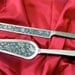 Your Own Custom Designed Wedding Cake Server and Knife Set, Table Settings