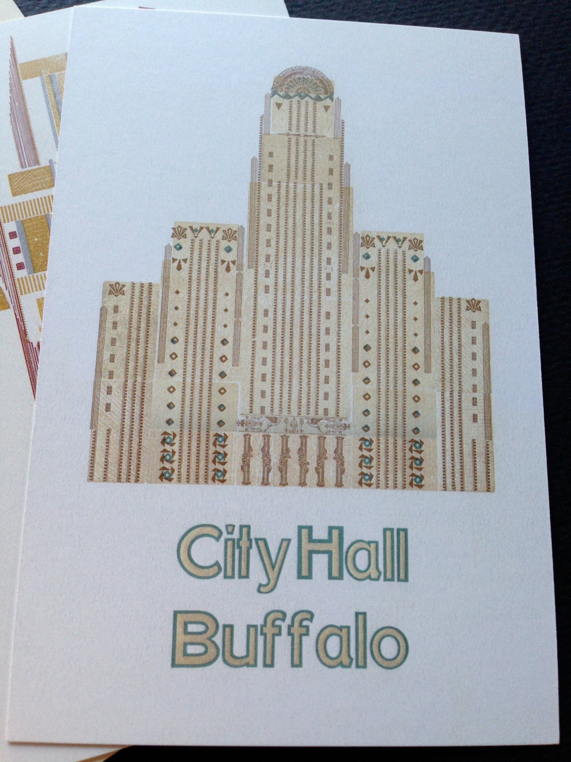 Buffalo Architecture Print Postcards