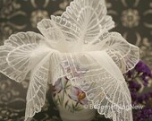 Lace vintage wedding hankie, wedding accessories