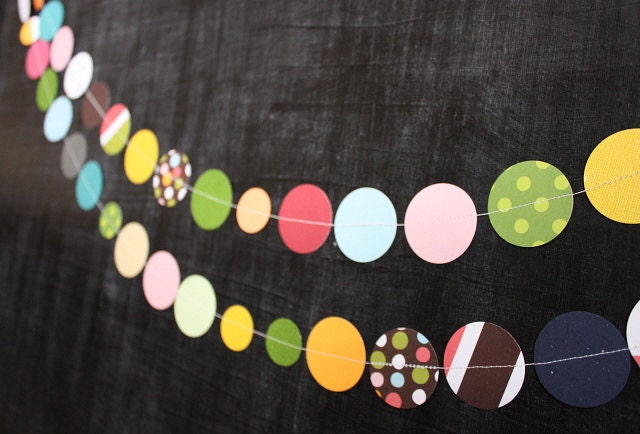 Girly Paper Garland
