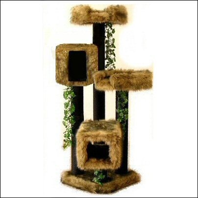 LUXURY Cat FURNITURE SALE 5' Trees Designer Cat Beds Custom Cat Trees Condos Unique Modern Cat Furniture Scratching Posts Free Shipping.