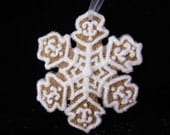 Snowflake Decoration Ornament Gingerbread Christmas- Snow Play Day