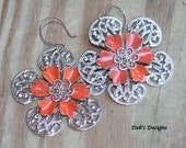 Vintage color earrings