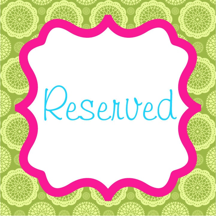 RESERVED FOR Brittani