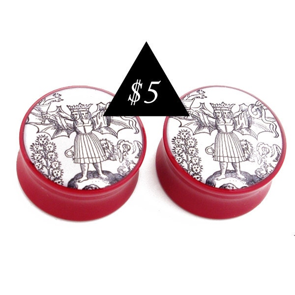 SALE// Alchemy Plugs BMA Modified Plugs 5/8, 11/16, 3/4, 7/8, 1"