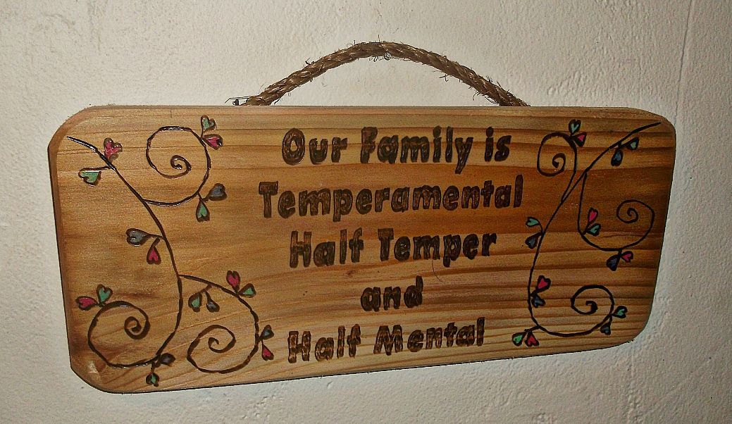 Wood Family Sign