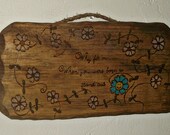 Inspirational Wood Sign