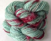 Cold Shoulder - handspun yarn, natural novelty yarn
