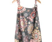Coconut Cover - nursing cover - Spring Meadow Grey