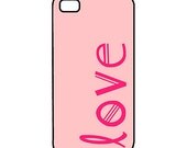 Pink Love iPhone Case - Available for the 4/4s & 5 - easter, spring, pink, kids, geekery