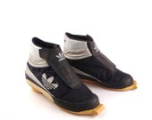 SALE Cross Country Boots Vintage 1980s Winter Adidas Ski skiing
