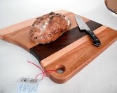 ECO large beautiful natural colors reclaimed woods bread board/cutting board