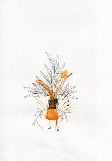 serie fuga de um corpo (original drawing)
