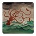 Giant Squid art watercolor print