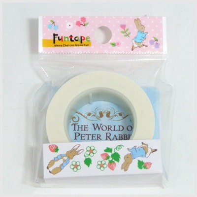 Funtape Masking Tape - Peter Rabbit - Strawberries