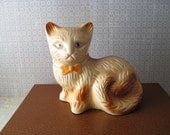 Ceramic Tan Cat