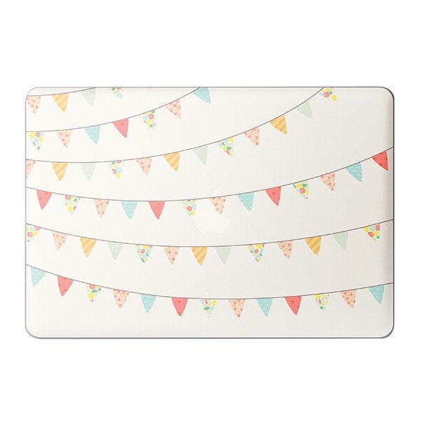 Laptop 13" and 15" Skin or Decal - Pretty Bunting