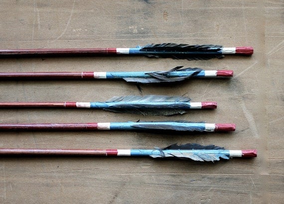 wooden arrows