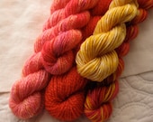 Mini Skein 6pack: Poppies & Daylilies