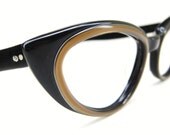Vintage 50s BL Cat Eye Eyeglasses or Sunglasses Frame Mid Century Retro