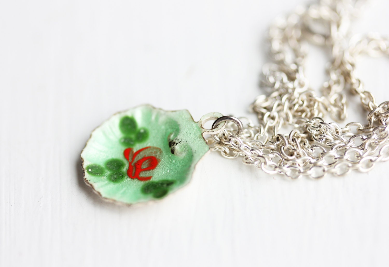 Enamel Ocean Necklace - Seahorse, Shell, or Fish