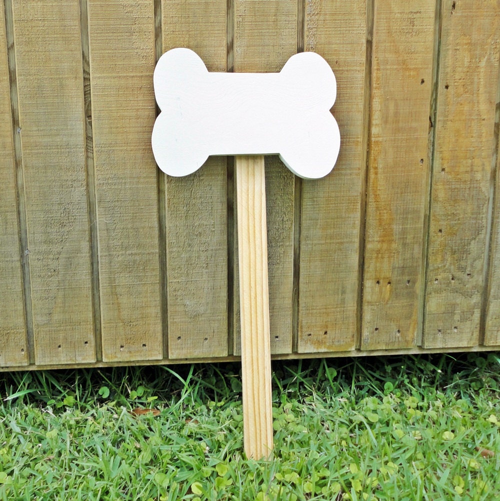 Dog Sign on Stake - custom, you say what you want