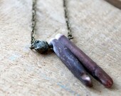Sea Urchin Pyrite Necklace