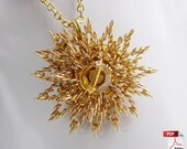 Chrysanthemum Pendant Tutorial