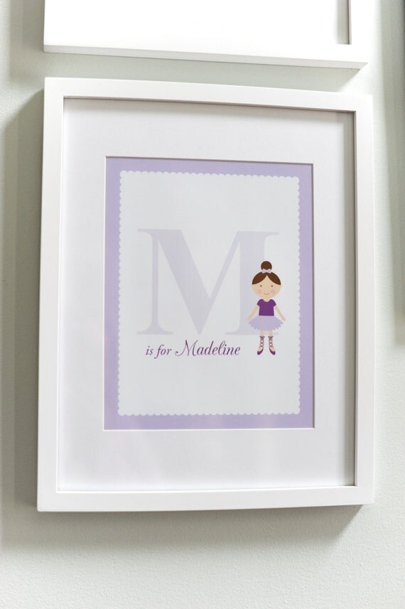 Personalized Name/Initial Art Print - 'Mini Me' Il_570xn