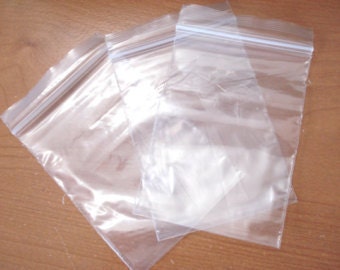 3 x 4 Clear Reclosable Poly Bag 2 MIL thickness Supply 1000 ct Case
