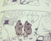 Moomin 'Being Cautious' earrings