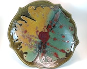 Large Pottery Bowl - Decorative and Functional - Wall Art - 850