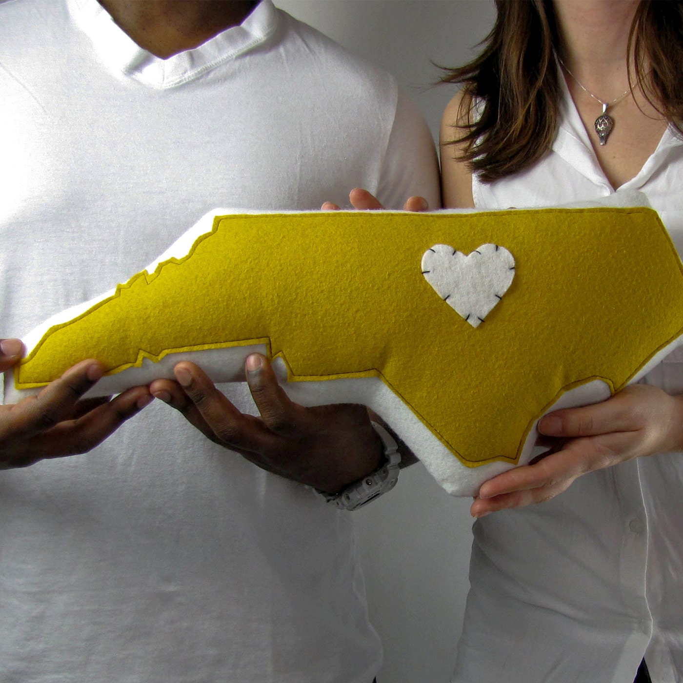 Customizable North Carolina State Pillow