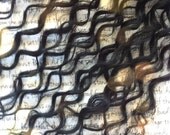 FLASH SALE the EBONY curl ... deep dark Black hair accent for those with curly hair