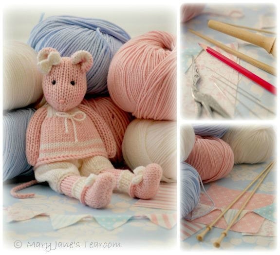 MJT Mice 2 Pattern Deal/ 'Tearoom Mice' & 'Cornish Mice' Pdf Patterns plus FREE 'Mimi Mouse' project/ DIGITAL Instant Download
