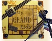 Custom Handmade Grandkids Mini Scrapbook Using Your Photos